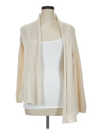 Pre-owned Fever Cardigan Sweater In Ivory