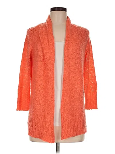 Pre-owned Fever Cardigan Sweater In Orange