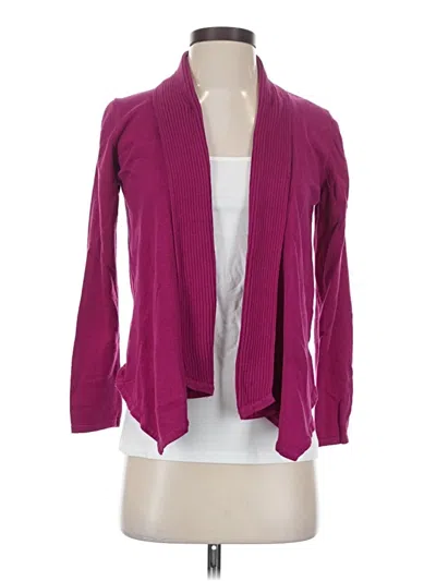 Pre-owned Fever Cardigan Sweater In Pink