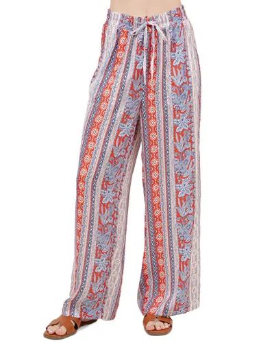 Fever Elastic Waist Drawstring Full Length Pant
