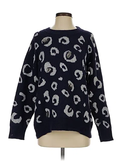 Pre-owned Fever Pullover Sweater In Blue