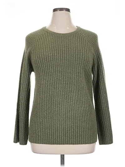 Pre-owned Fever Pullover Sweater In Green