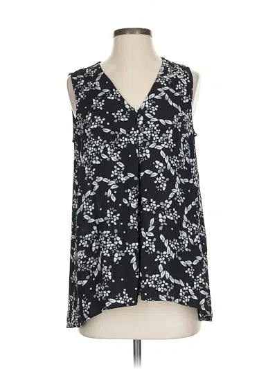 Pre-owned Fever Sleeveless Blouse In Black