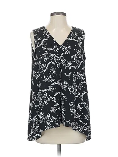 Pre-owned Fever Sleeveless Blouse In Black