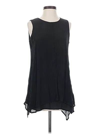 Pre-owned Fever Sleeveless Blouse In Black