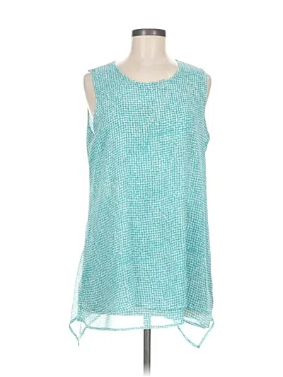 Pre-owned Fever Sleeveless Blouse In Blue