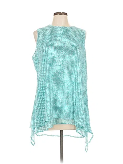 Pre-owned Fever Sleeveless Blouse In Blue