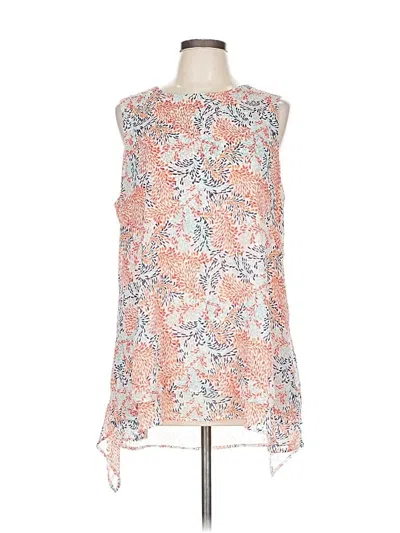 Pre-owned Fever Sleeveless Blouse In Orange