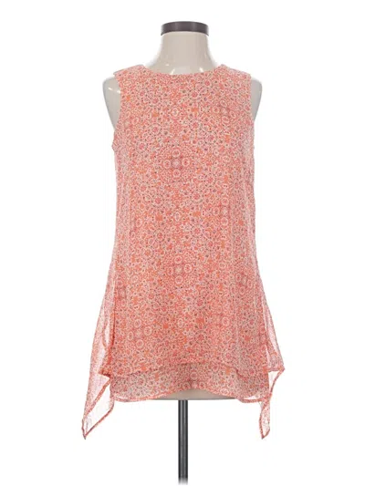 Pre-owned Fever Sleeveless Blouse In Orange