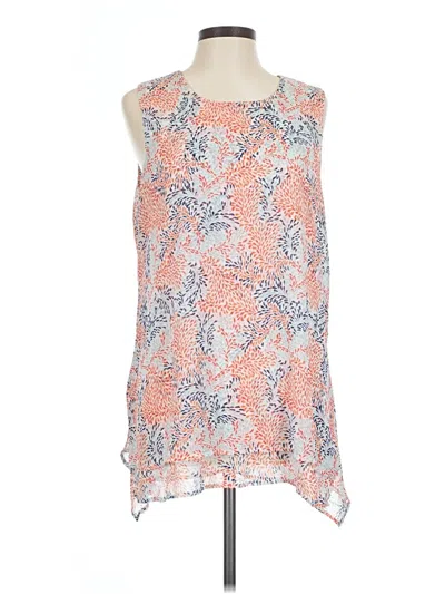 Pre-owned Fever Sleeveless Blouse In Orange