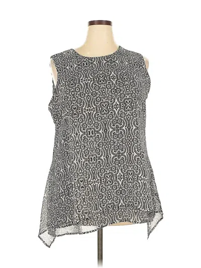 Pre-owned Fever Sleeveless T-shirt In Silver