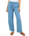 Fever Womens Lightweight Lyocell Wide Leg Pants