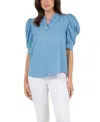 Fever Tencel Shirt In Blue