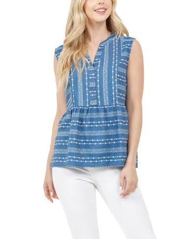 Fever Women's V-neck Sleeveless Top