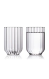 Fferrone Dearborn Set-of-two Water Glasses In Clear