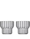 Fferrone Design Boyd 2-piece Glass Set In Neutrals