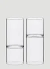 Fferrone Design Set Of Two Revolution Liqueur And Espresso Glass In Transparent