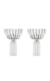 Fferrone Margot Set-of-two Glass Champagne Coupes In Clear