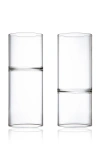 FFERRONE REVOLUTION SET-OF-TWO WATER & WINE GLASSES