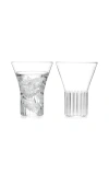 FFERRONE RILA SET-OF-TWO MEDIUM GLASSES