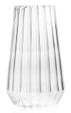 Fferrone Stella Large Glass Vase In Clear