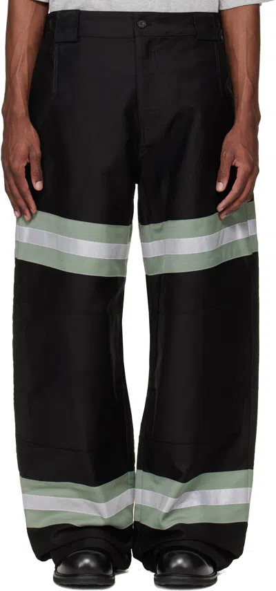 Fffpostalservice Black Ff Bunker Trousers