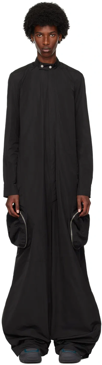 Fffpostalservice Black Flight Jumpsuit