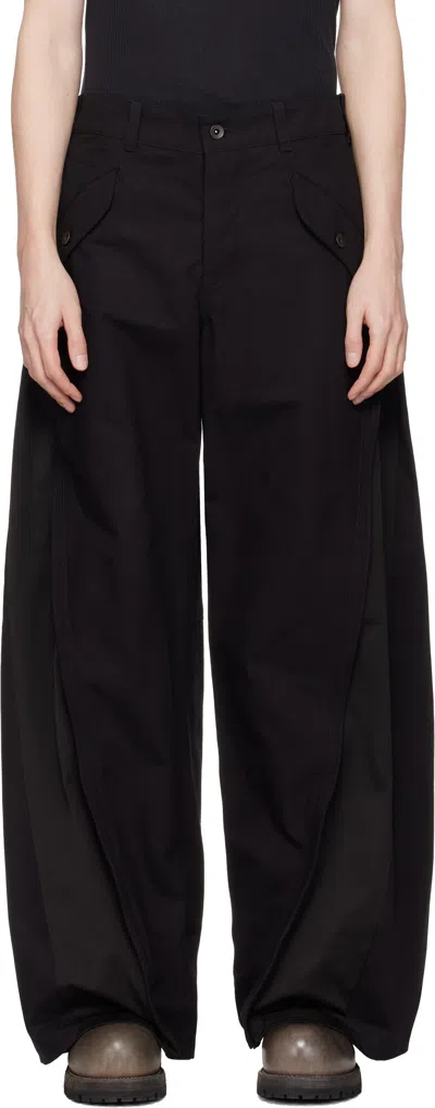 Fffpostalservice Black Kinarak Wired Trousers