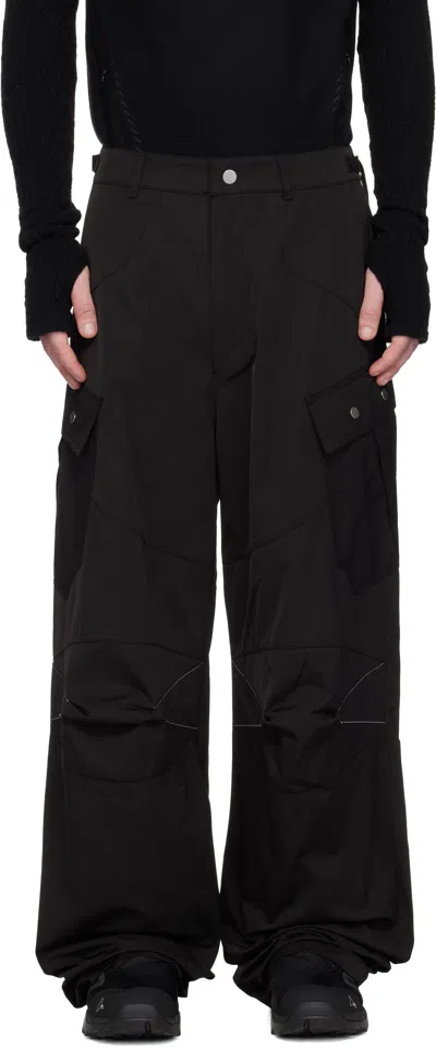 Fffpostalservice Black Knee Dart B-1 Cargo Pants