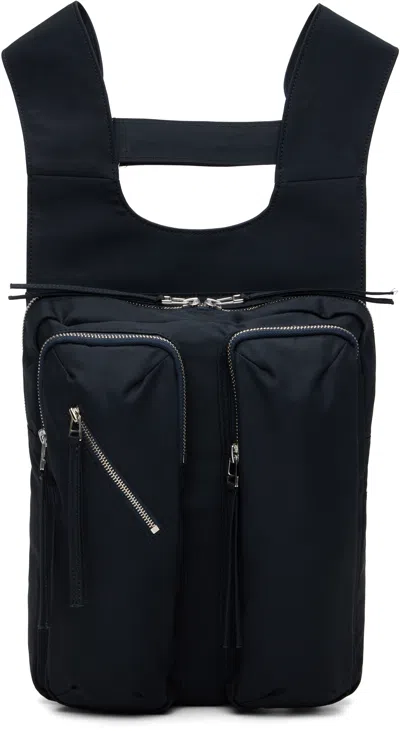 Fffpostalservice Black Pod Backpack