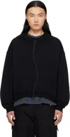 Fffpostalservice Black Reia Hooded Parachute Jacket