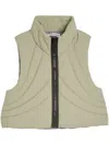Fffpostalservice Bp Quilted Gilet In 灰色