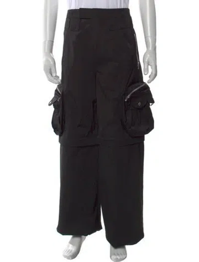 Pre-owned Fffpostalservice Cargo Pants W/ Tags In Black