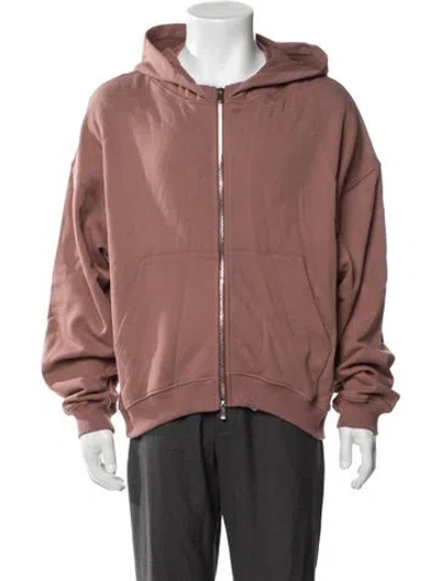 Pre-owned Fffpostalservice Crew Neck Long Sleeve Hoodie W/ Tags In Pink