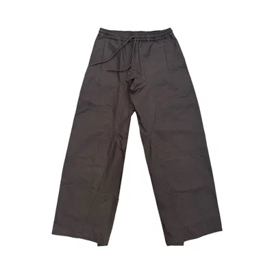 Pre-owned Fffpostalservice Curved Backzip Trousers 'black' | Men's Size 36