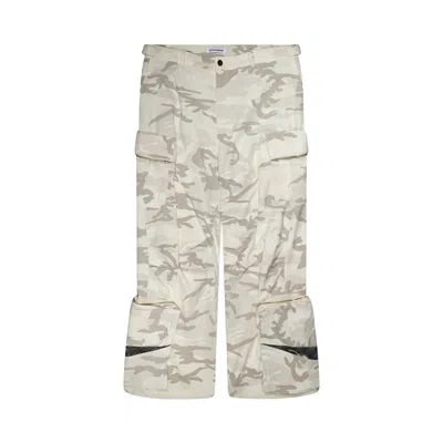 Pre-owned Fffpostalservice Engineer Cargo Trouser 'white' | Men's Size 36