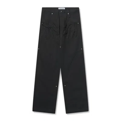 Fffpostalservice Glove Double Knee Carpenter Trouser Black
