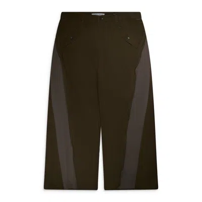 Fffpostalservice Kinarak Wired Trouser Khaki In Brown