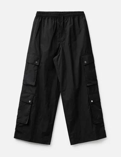 Fffpostalservice Multi Snap Pocket Trousers In Black