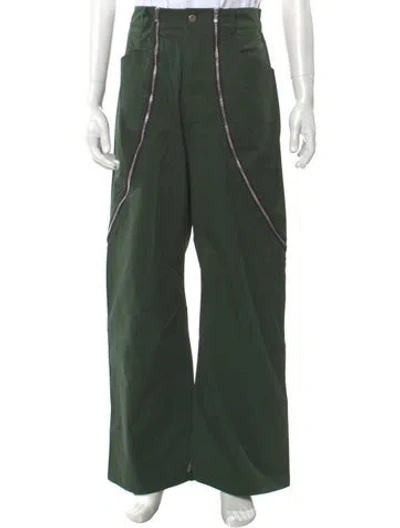 Pre-owned Fffpostalservice Pants In Green