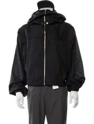 Pre-owned Fffpostalservice Puffer Coat W/ Tags In Black