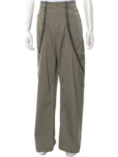 Pre-owned Fffpostalservice Ski Pants In Green