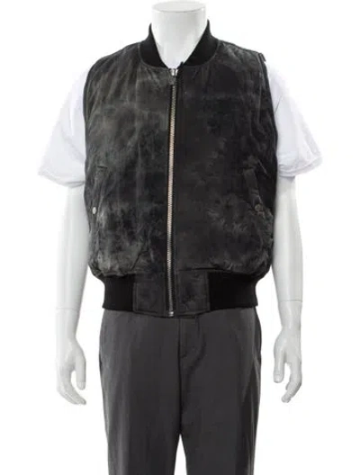 Pre-owned Fffpostalservice Vest In Gray