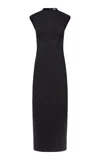 Fforme Aarvi Scuba Jersey Dress In Black