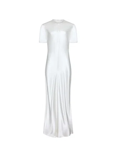 Fforme Akriti Short-sleeve Dress In White