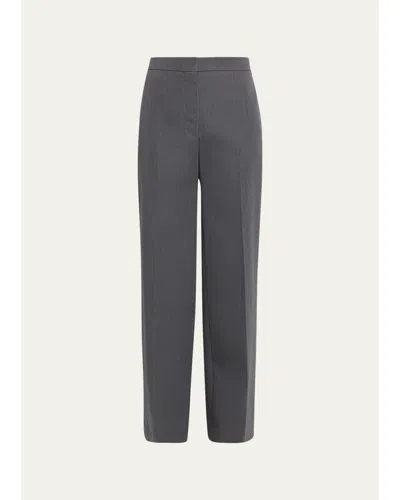 Fforme Aris Tailored Wide-leg Pants In Gray