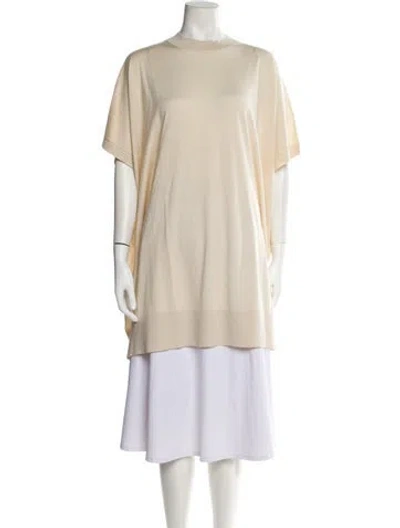 Pre-owned Fforme Bateau Neckline Sweater W/ Tags In Neutral