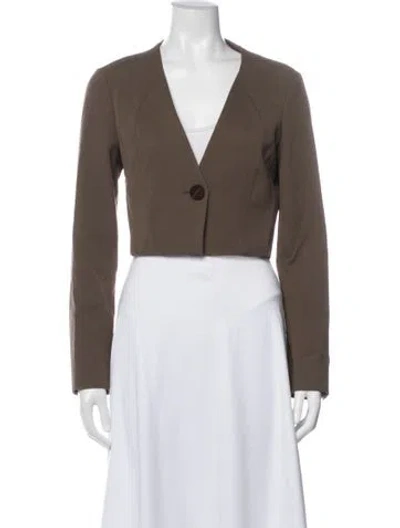 Pre-owned Fforme Bolero In Brown