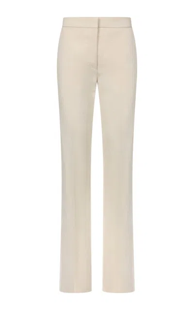Fforme Cameron Cotton-blend Slim Trousers In Neutral