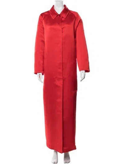 Pre-owned Fforme Coat In Red